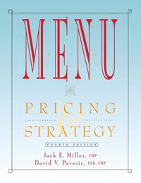 Produktbild: Miller, J: Menu Pricing Strategy 4e
