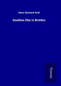 Produktbild: Goethes Ehe in Briefen