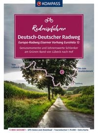 Produktbild: KOMPASS Radreisef&uuml;hrer Europa-Radweg Eiserner Vorhang / Deutsch-Deutscher Radweg