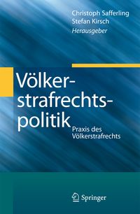Produktbild: V&ouml;lkerstrafrechtspolitik