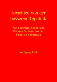 Produktbild: Abschied von der besseren Republik