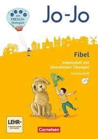 Produktbild: Jo-Jo Fibel 1. Schuljahr - Allgemeine Ausgabe - Neubearbeitung 2016. Arbeitsheft in Druckschrift mit interaktiven &Uuml;bungen auf scook.de