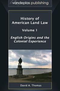 Produktbild: History of American Land Law - Volume 1