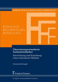 Produktbild: &Uuml;bersetzungsorientierte Fachw&ouml;rterb&uuml;cher