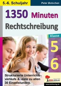 Produktbild: 1350 Minuten Rechtschreibung / Klasse 5-6