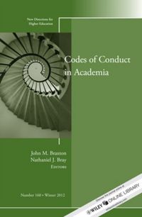Produktbild: Codes Of Conduct in Academia