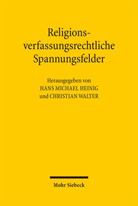 Produktbild: Religionsverfassungsrechtliche Spannungsfelder