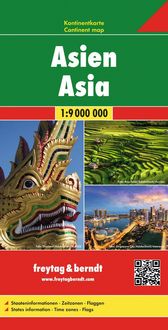 Produktbild: freytag & berndt Stra&szlig;enkarte Asien 1:9 Mio.