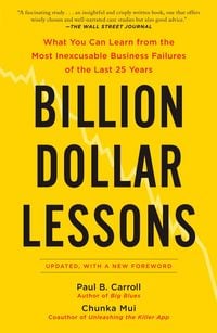 Produktbild: Billion Dollar Lessons