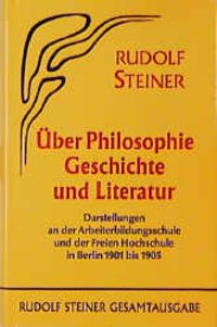 Produktbild: &Uuml;ber Philosophie, Geschichte und Literatur