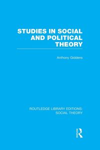 Produktbild: Studies in Social and Political Theory (RLE Social Theory)