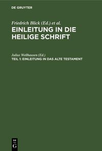 Produktbild: Einleitung in das Alte Testament