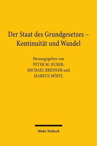 Produktbild: Der Staat des Grundgesetzes - Kontinuit&auml;t und Wandel