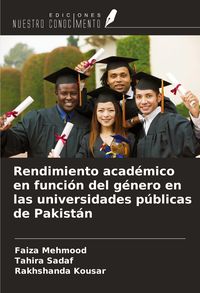Produktbild: Rendimiento acad&eacute;mico en funci&oacute;n del g&eacute;nero en las universidades p&uacute;blicas de Pakist&aacute;n
