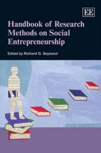 Produktbild: Handbook of Research Methods on Social Entrepreneurship