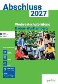 Produktbild: Werkrealschule Baden-W&uuml;rttemberg | pauker Aufgabenband 2027