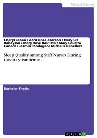 Produktbild: Sleep Quality Among Staff Nurses During Covid-19 Pandemic