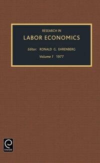 Produktbild: Research in Labor Economics