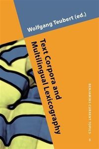 Produktbild: Text Corpora and Multilingual Lexicography