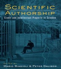 Produktbild: Scientific Authorship