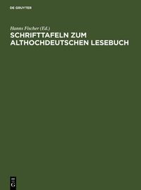 Produktbild: Schrifttafeln zum althochdeutschen Lesebuch