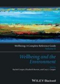 Produktbild: Wellbeing: A Complete Reference Guide, Wellbeing and the Environment