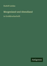 Produktbild: Morgenland und Abendland