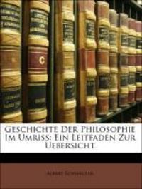 Produktbild: Schwegler, a: Ger-Geschichte der Philosophie