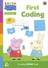 Produktbild: Learn with Peppa: First Coding sticker activity book