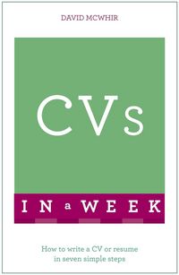 Produktbild: CVs In A Week