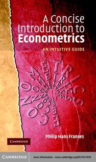 Produktbild: Concise Introduction to Econometrics