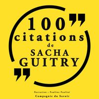 Produktbild: 100 citations Sacha Guitry