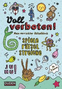 Produktbild: Voll verboten! Mein verr&uuml;ckter R&auml;tselblock 1 - Ab 8 Jahren