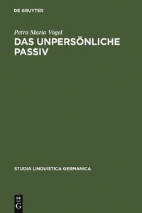 Produktbild: Das unpers&ouml;nliche Passiv