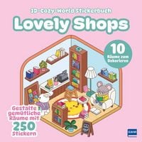 Produktbild: 3D-Cozy-World Stickerbuch - Lovely Shops
