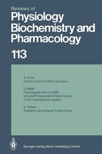 Produktbild: Reviews of Physiology, Biochemistry and Pharmacology