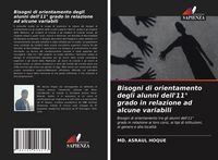 Produktbild: Bisogni di orientamento degli alunni dell'11&deg; grado in relazione ad alcune variabili