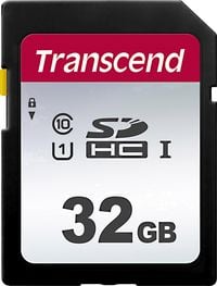 Produktbild: Transcend Premium 300S SDHC-Karte 32 GB Class 10, UHS-I, UHS-Class 1