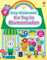 Produktbild: Cosy-Stickerwelt: Ein Tag im Blumenladen