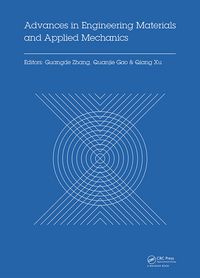 Produktbild: Advances in Engineering Materials and Applied Mechanics