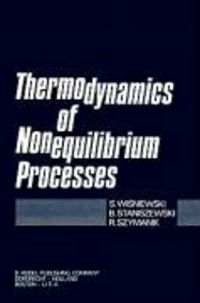 Produktbild: Thermodynamics of Nonequilibrium Processes