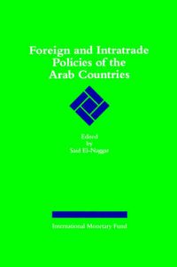 Produktbild: Foreign and Intratrade Policies of the Arab Countries