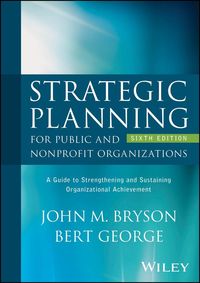 Produktbild: Strategic Planning for Public and Nonprofit Organizations