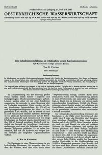 Produktbild: Die Schu&szlig;rinnenbel&uuml;ftung als Ma&szlig;nahme gegen Kavitationserosion