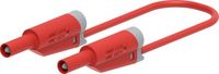 Produktbild: Electro PJP 2711-IEC-CD1-25R Messleitung Bananenstecker 4mm 25cm Schwarz 1St.