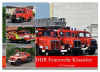 Produktbild: DDR Feuerwehr Klassiker (Wandkalender 2026 DIN A2 quer), CALVENDO Monatskalender