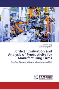 Produktbild: Critical Evaluation and Analysis of Productivity for Manufacturing Firms