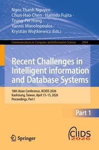 Produktbild: Recent Challenges in Intelligent information and Database Systems