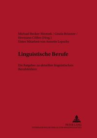 Produktbild: Linguistische Berufe