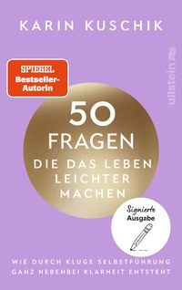 Produktbild 50 Fragen, die das Leben leichter machen (signierte Ausgabe)
